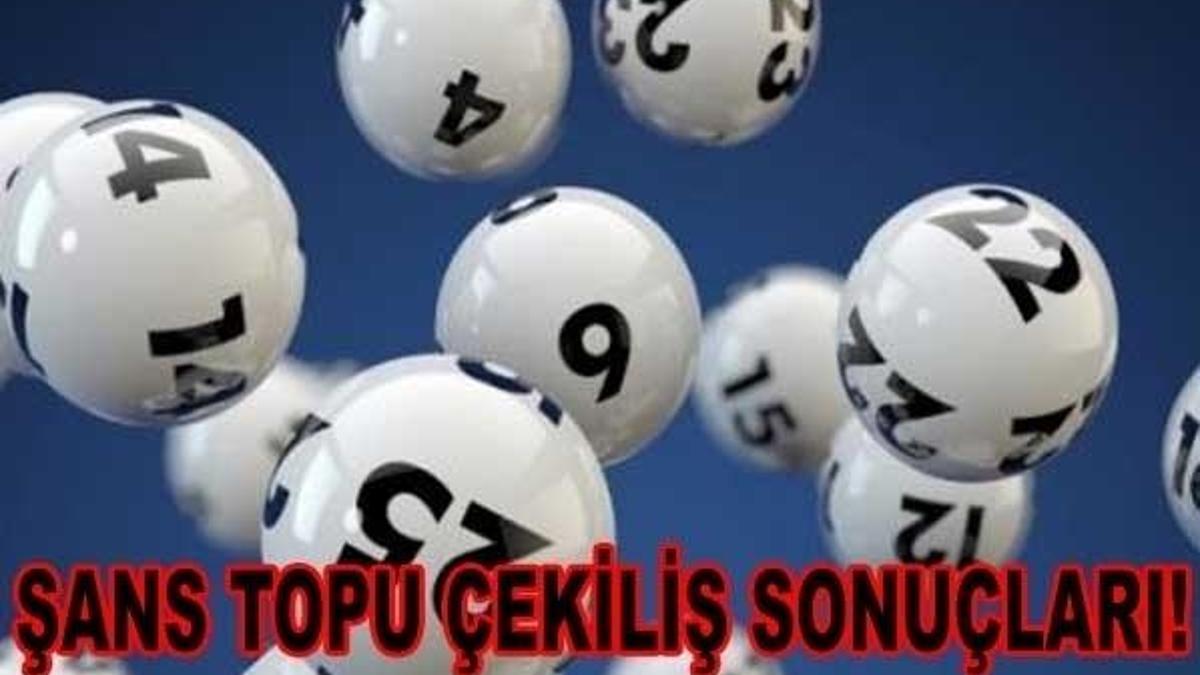 Şans Topu çekiliş sonuçları açıklandı! İşte MPİ 15 Mart 2017