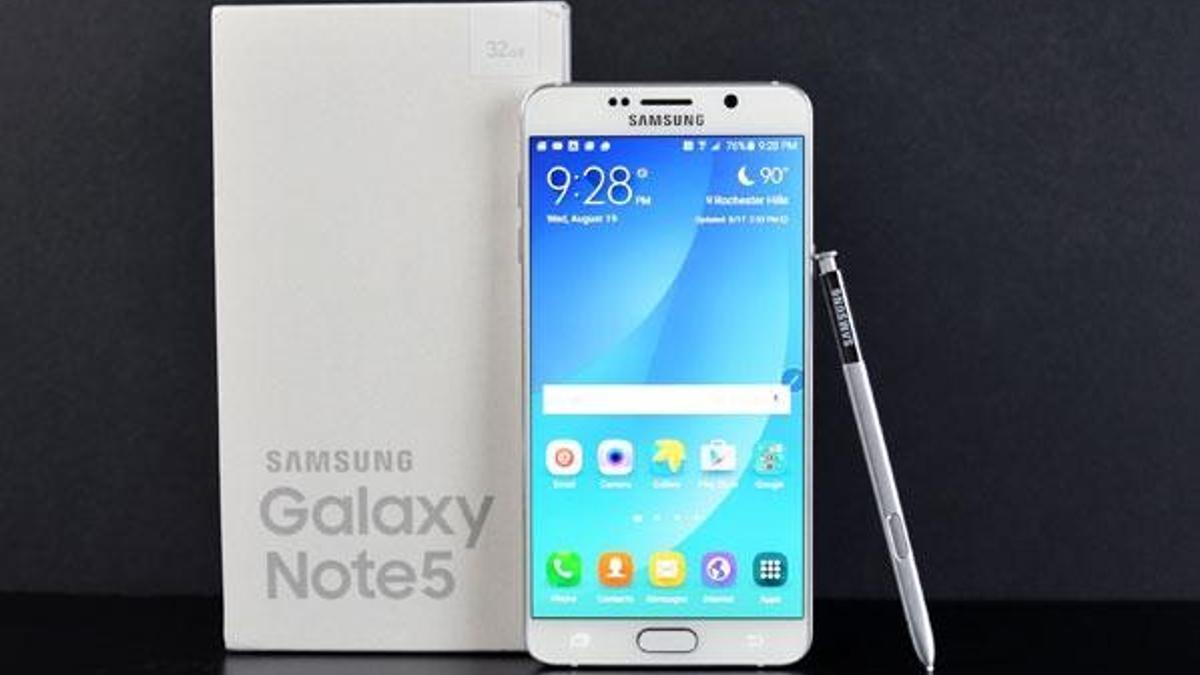 Galaxy Note 5'e 'Nougat' geldi!