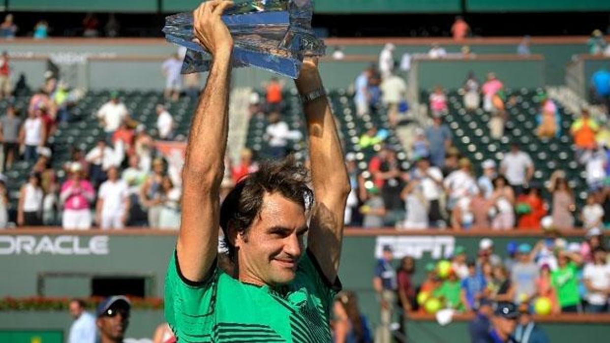 Indian Wells'te şampiyon Federer