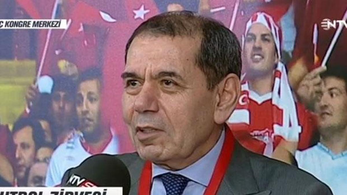 Dursun Özbek müjdeyi verdi!