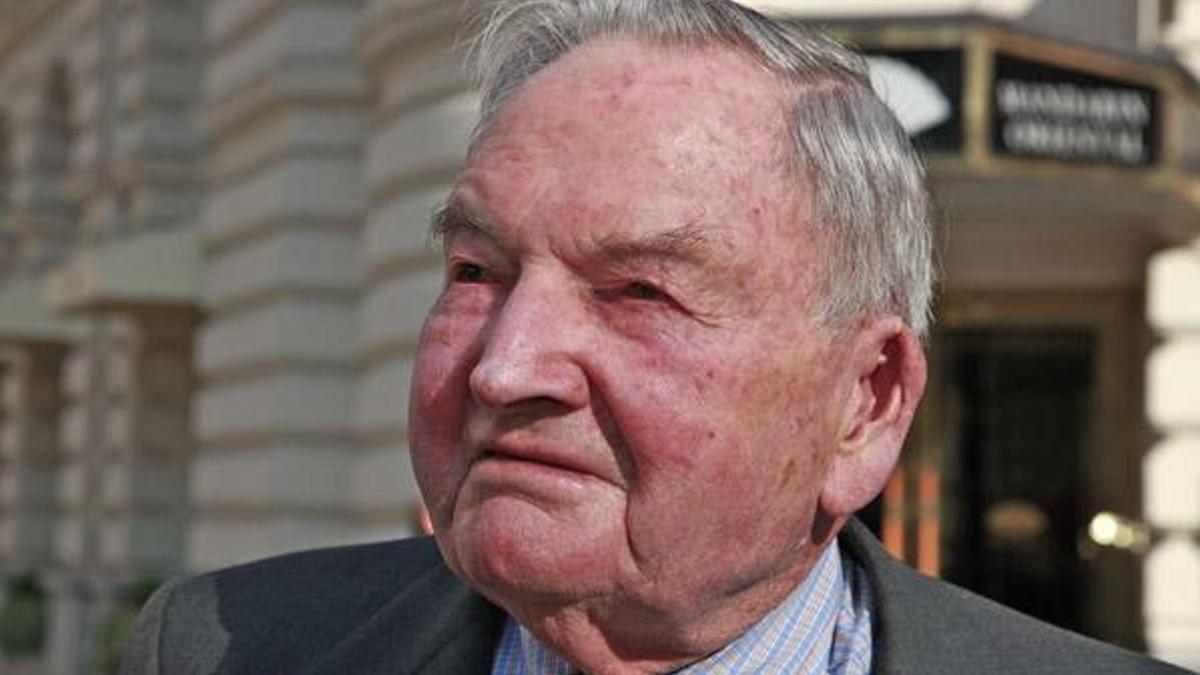 David Rockefeller öldü!