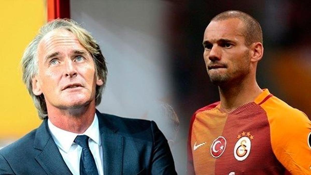 Sneijder'den Riekerink ile ilgili olay itiraf!
