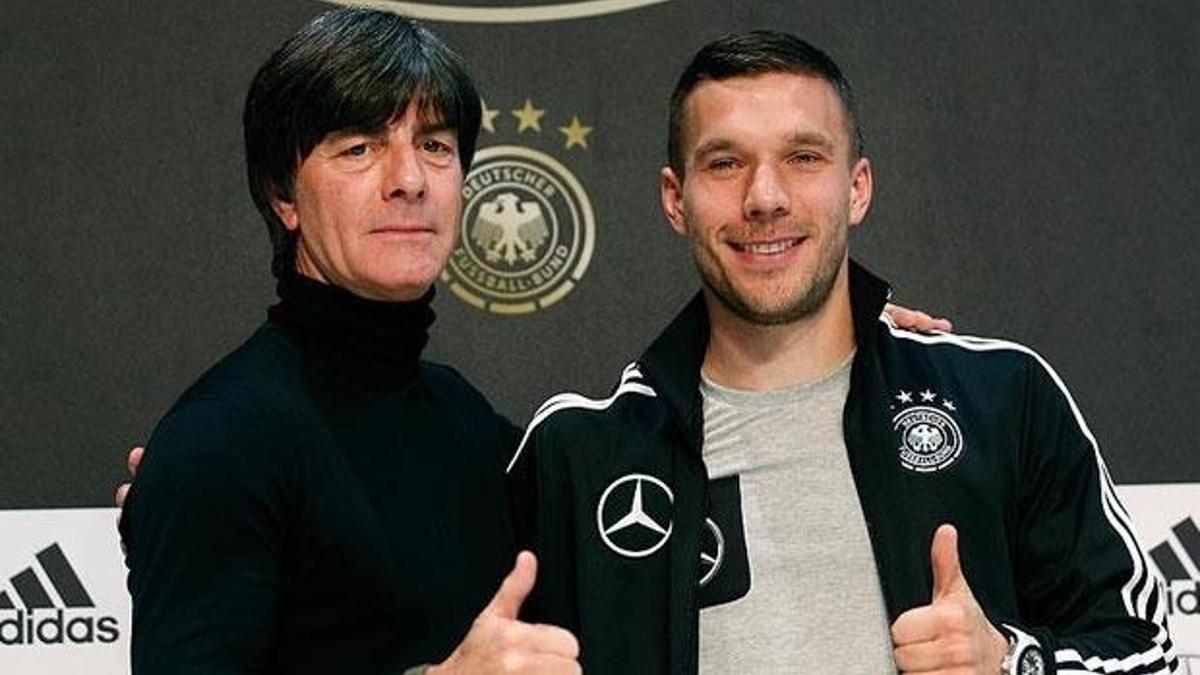 Podolski, Alman Milli Takımı'nda son maçına çıkıyor