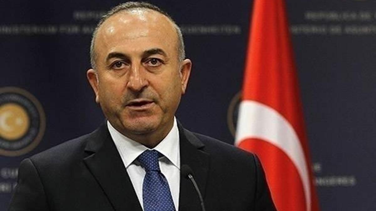 Çavuşoğlu, Fransız mevkidaşı ile görüştü