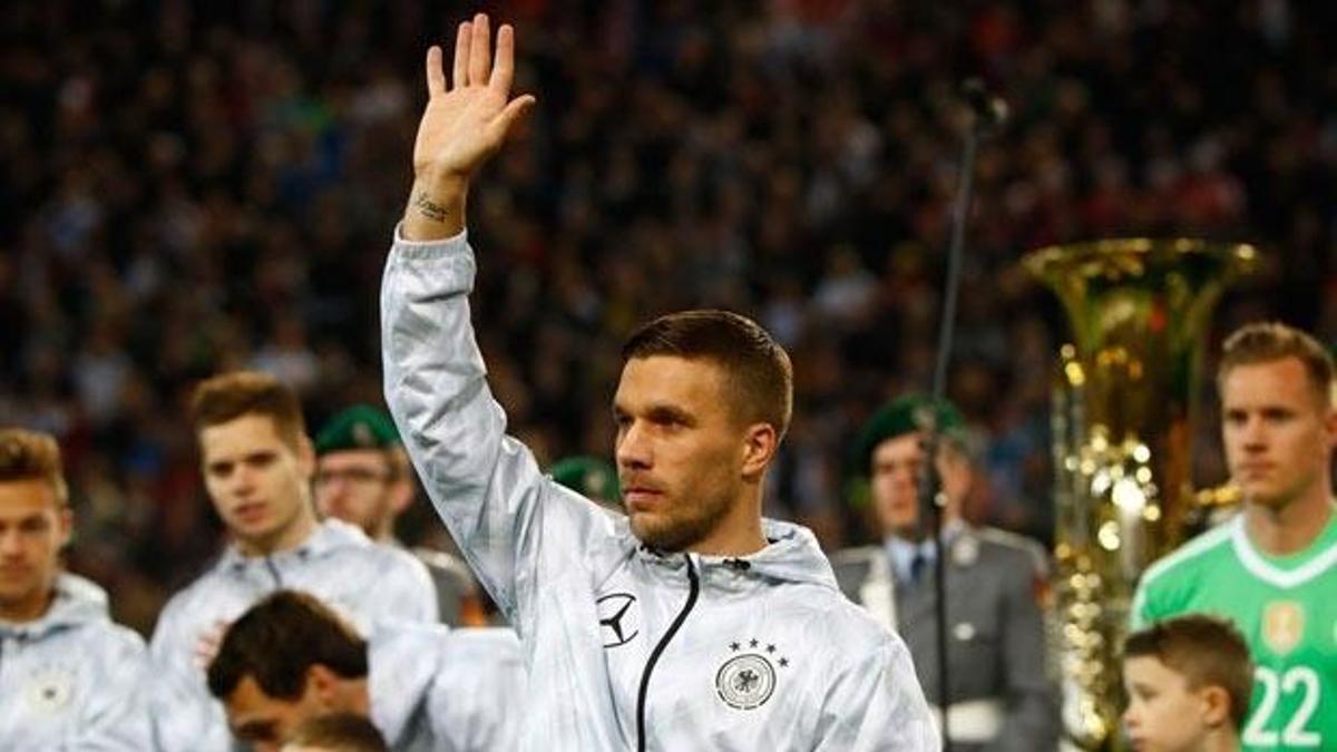 Podolski, Almanya Milli Takımı'na veda etti