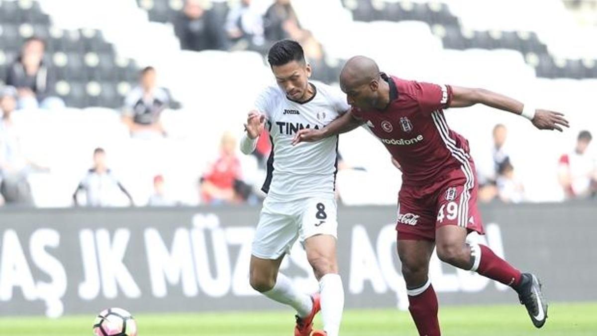 Beşiktaş'tan tatsız prova