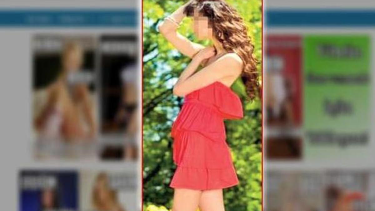 Ukraynalı modele 'eskort' tuzağı!