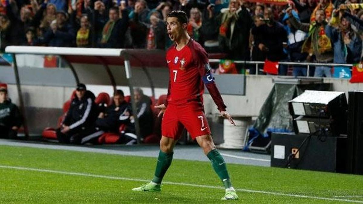 Ronaldo en golcüler sıralamasında ilk 10'da