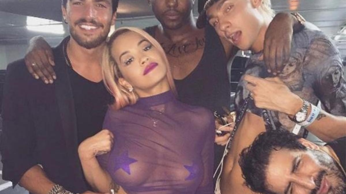 Rita Ora sokağa bu halde çıktı!