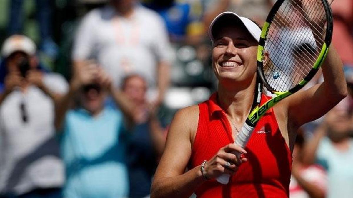 Wozniacki adını finale yazdırdı
