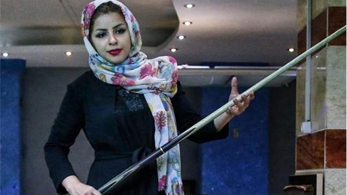 İran'dan kadın bilardoculara ceza