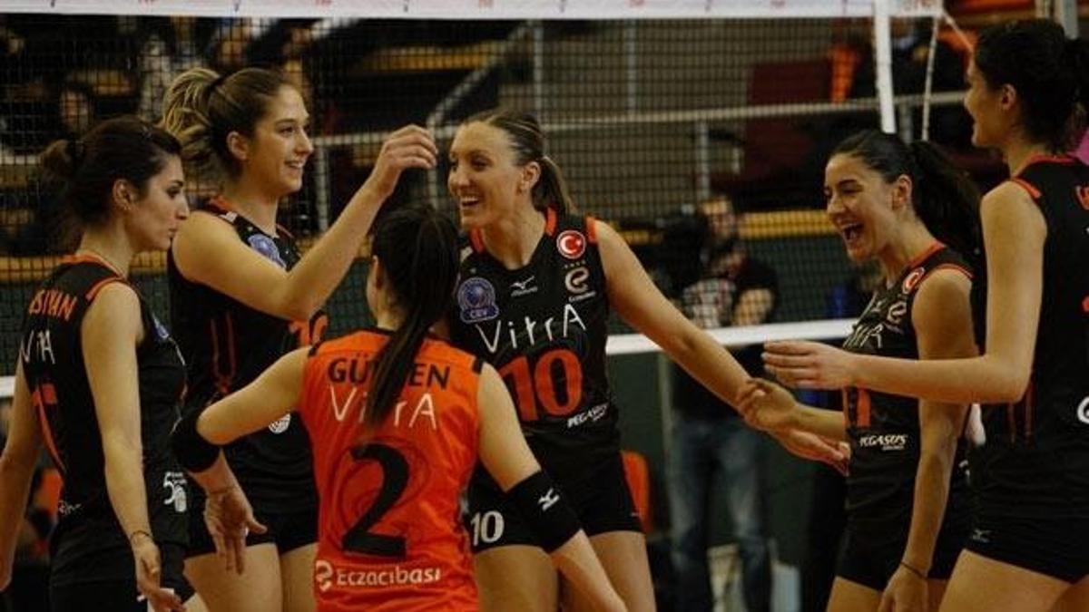 Eczacıbaşı VitrA, yarı finale yükseldi