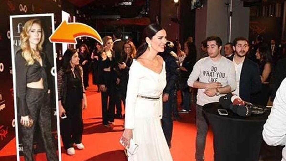 Galada şok! Sinem Kobal ile Bergüzar Korel...