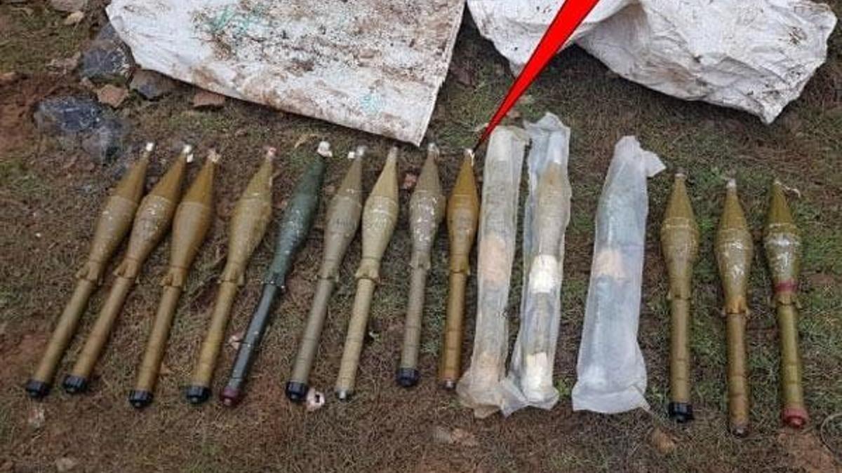 TSK'dan operasyon! Beytüşşebap'ta anti-tank mühimmatı...
