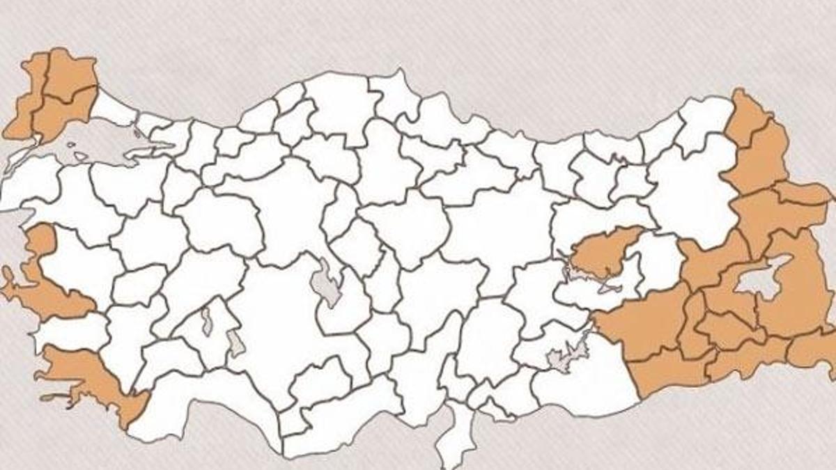 Fark yüzde 25! Harita ortaya çıktı