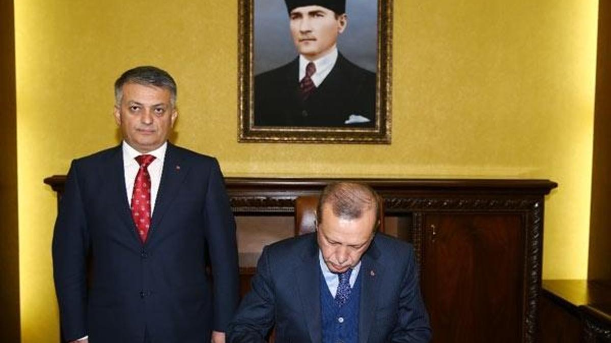 Erdoğan'dan belediye ziyareti