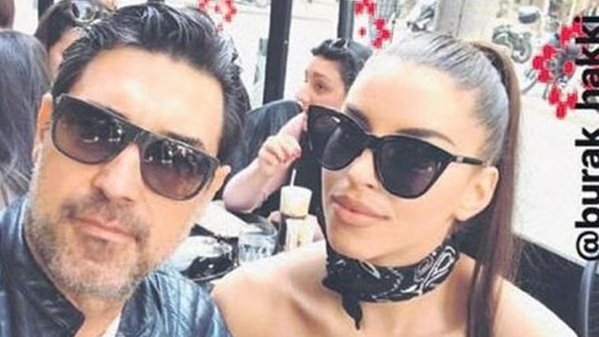 İşte Burak Hakkı'nın Yunan sevgilisi!