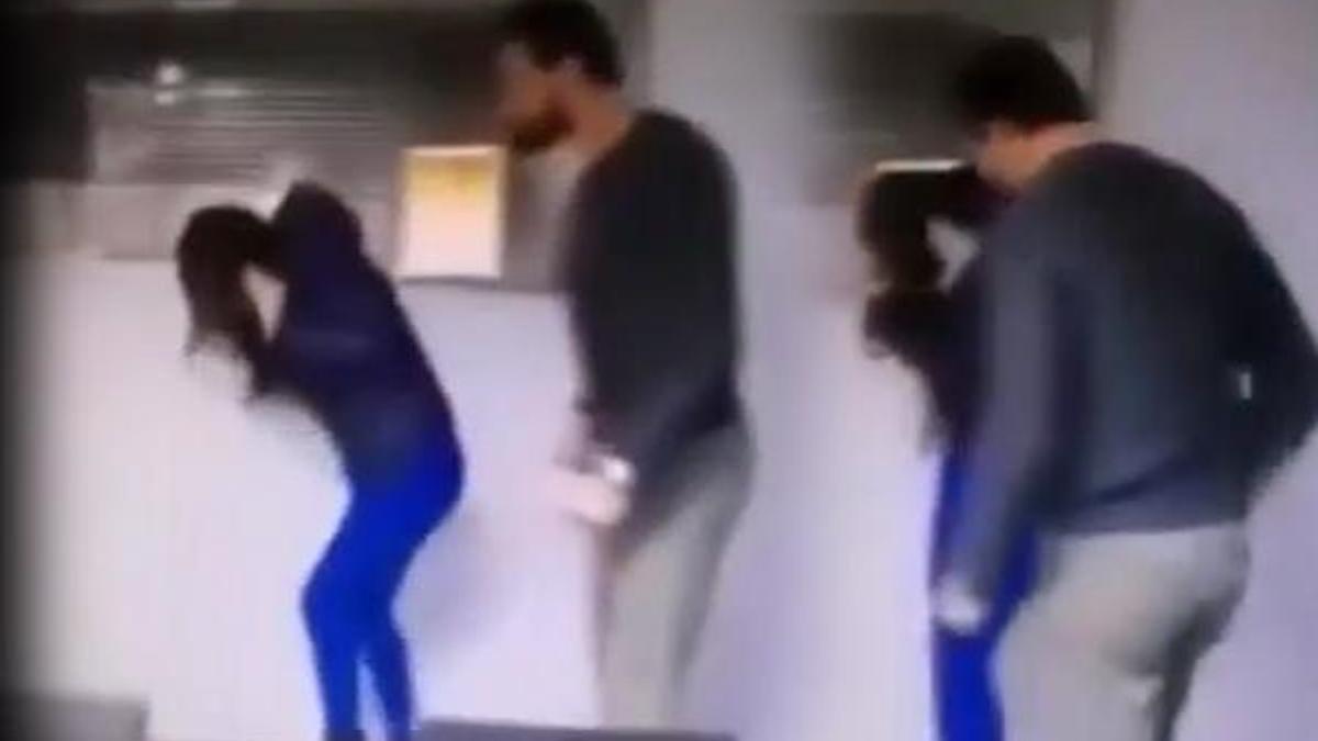 Baha'nın Naz'ı darp ettiği görüntüler ortaya çıktı!