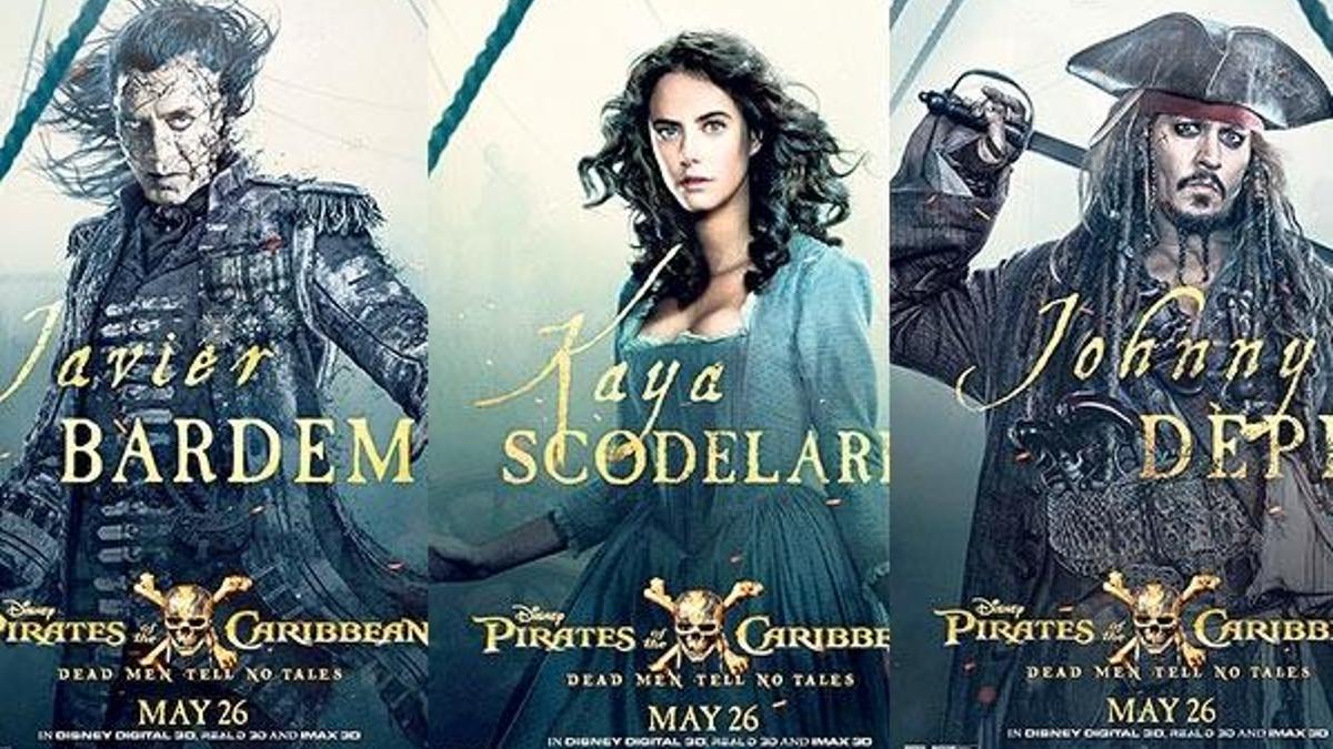 Korsanlardan karakter posterleri