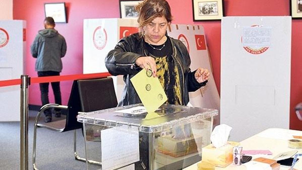 Yurt dışından 1,2 milyon oy
