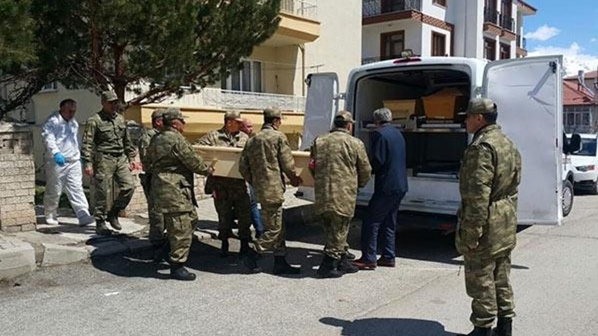 Erzincan'da astsubay evinde ölü bulundu