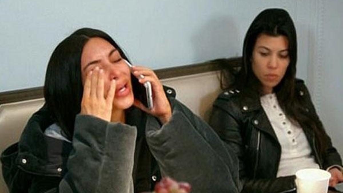 Kim Kardashian hüngür hüngür ağladı