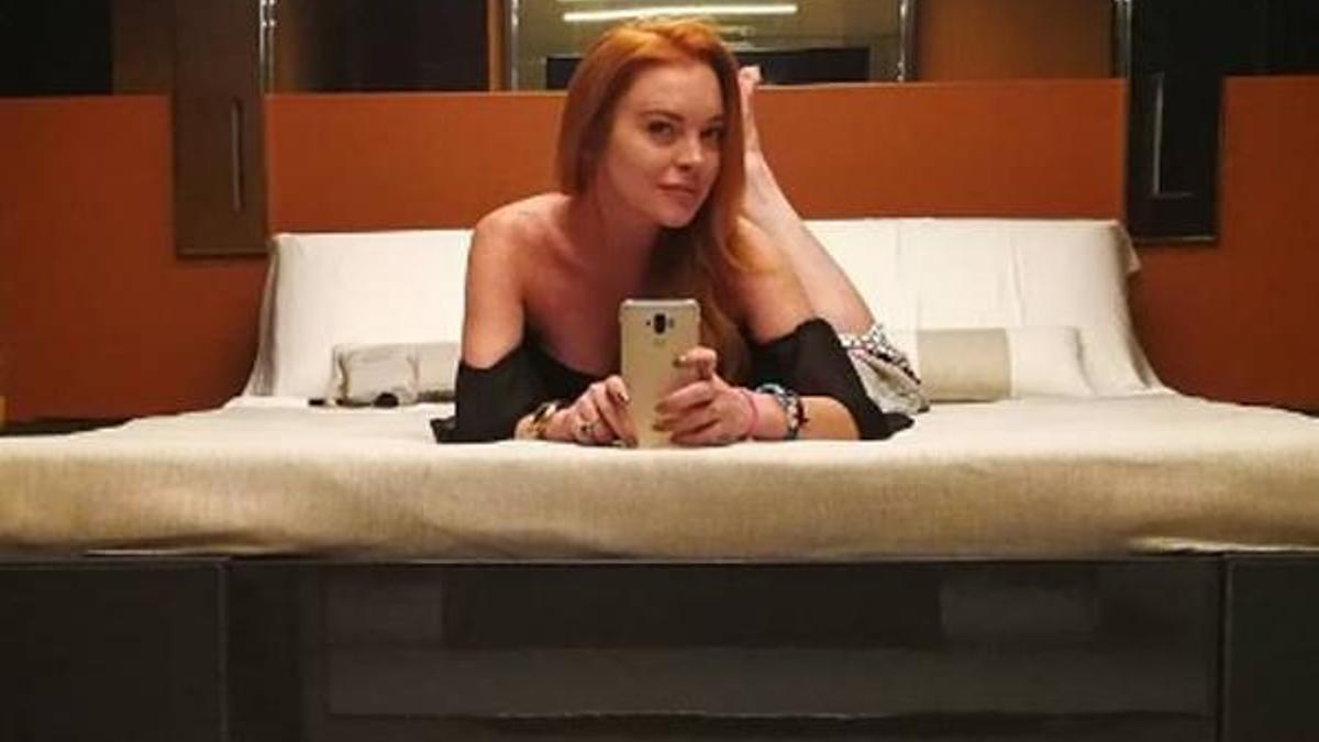 Lindsay Lohan sonunda özüne döndü!