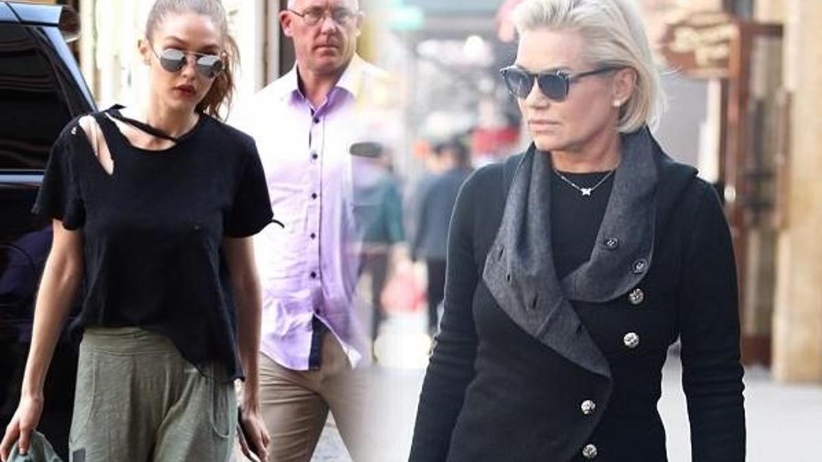 Gigi Hadid ve annesi alışverişte!