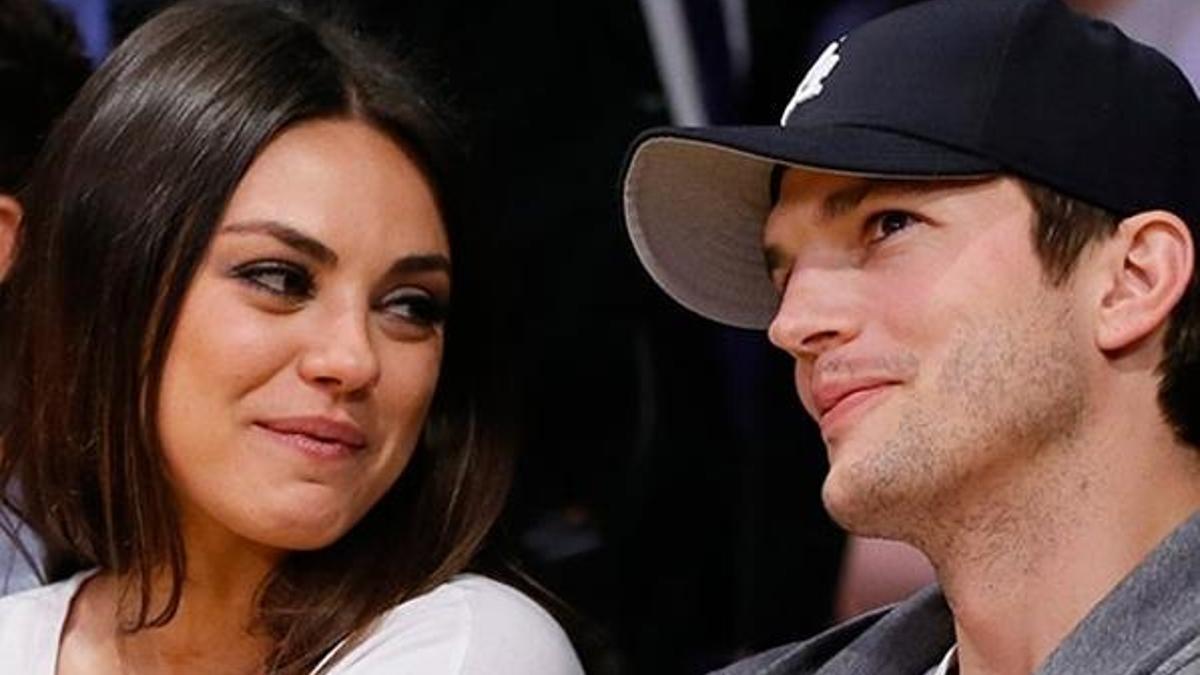 Ashton Kutcher'dan Mila Kunis'e övgüler
