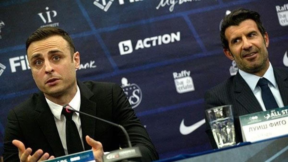 Berbatov ile Figo, yardım maçında sahaya çıkacak