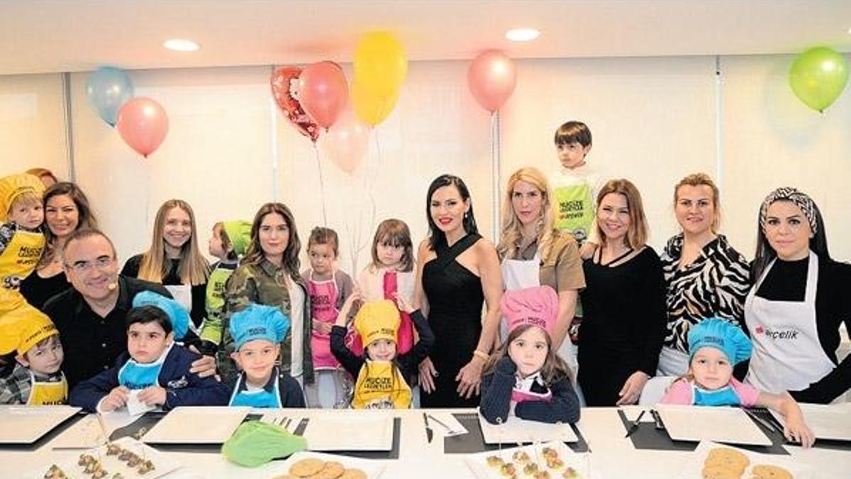 Çocuklar mutfakta