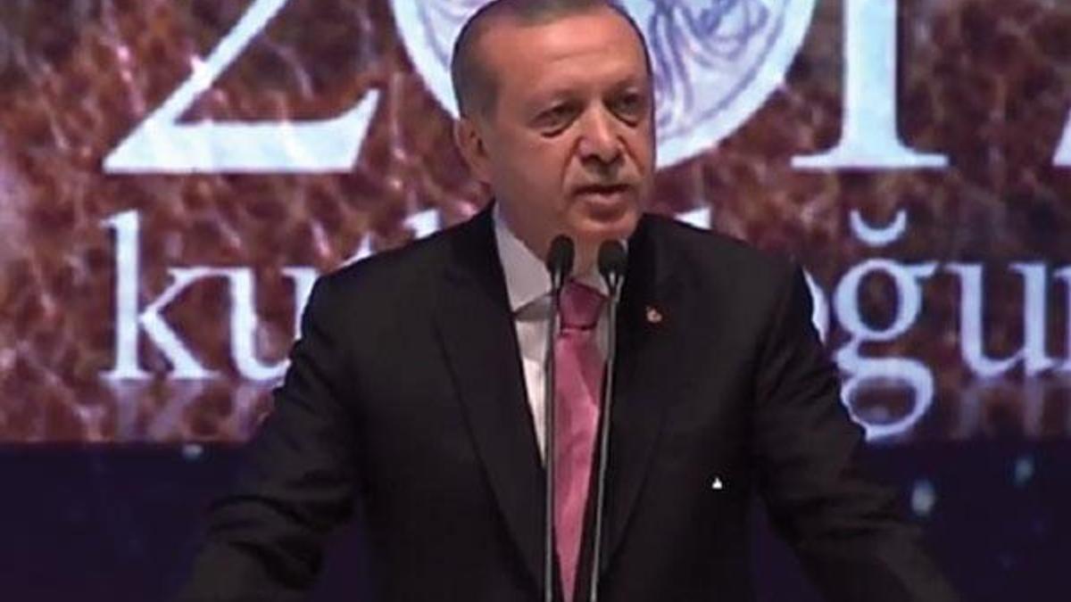Cumhurbaşkanı Erdoğan konuştu