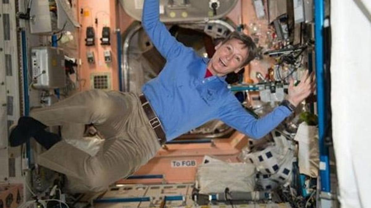 Kadın astronot tarihe geçti