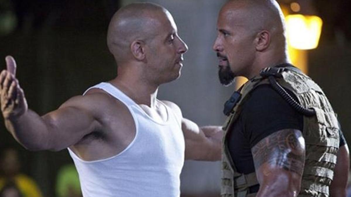 Vin Diesel: 'The Rock'ı dövebilirim'