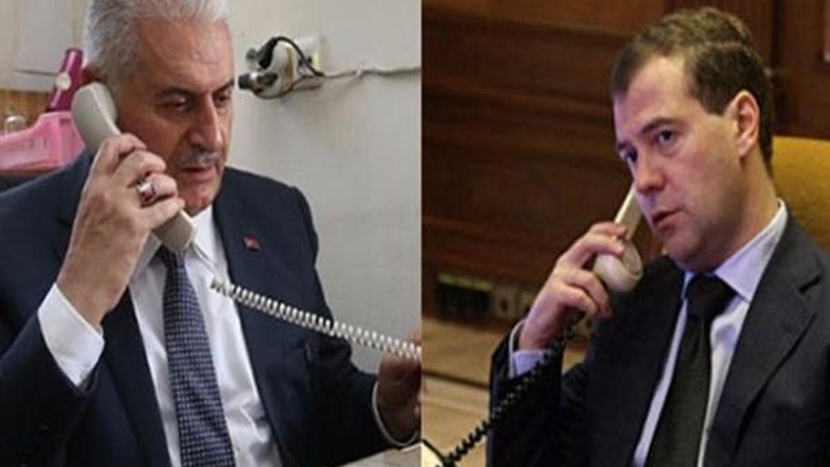 Başbakan Yıldırım Rus mevkidaşıyla görüştü