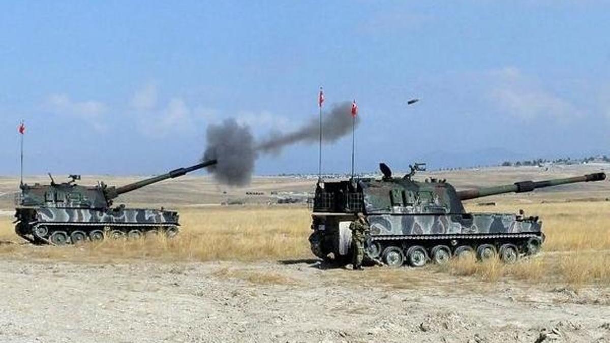 Terör örgütü YPG'ye misliyle yanıt