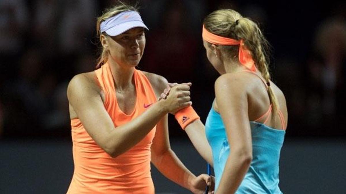 Sharapova turnuvaya veda etti