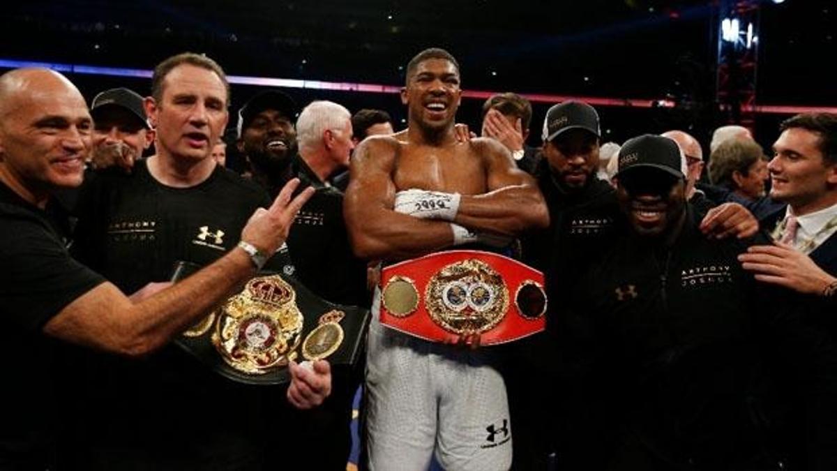 Anthony Joshua nakavtla kazandı