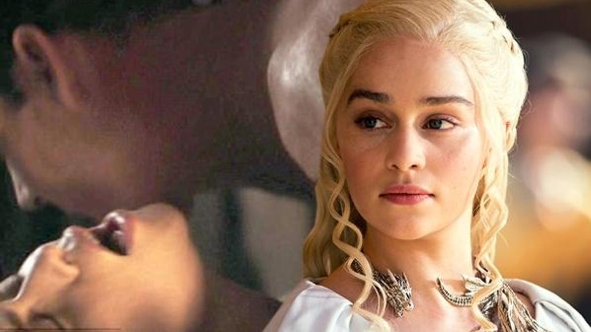 Khaleesi'den cesur sahne!