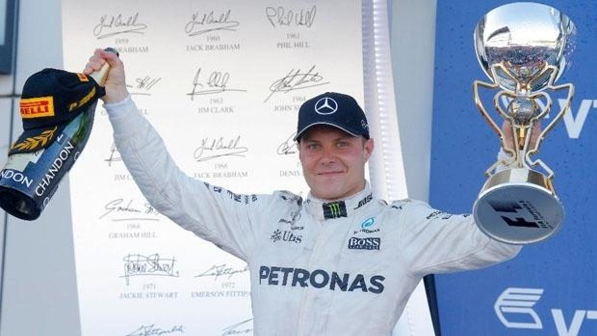 Rusya'da zirve Valtteri Bottas'ın