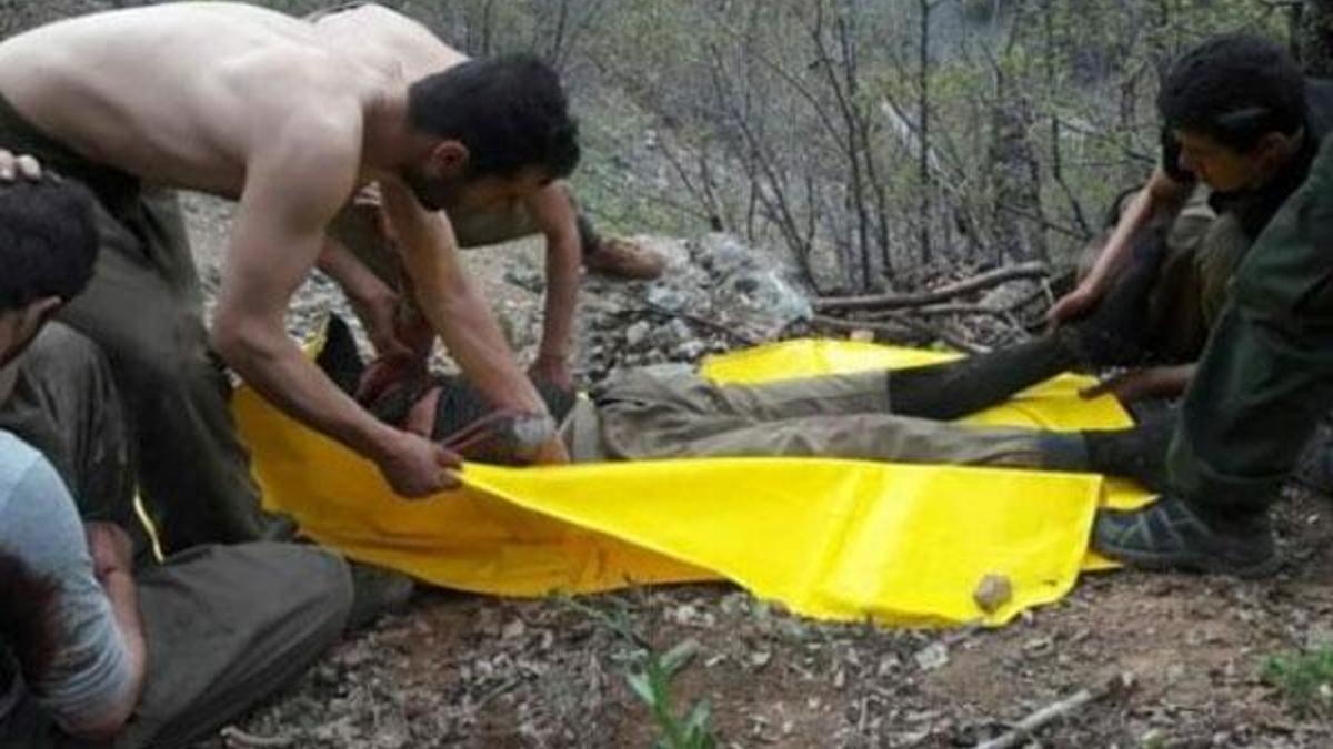 Tunceli'de cesetleri teröristler topladı!
