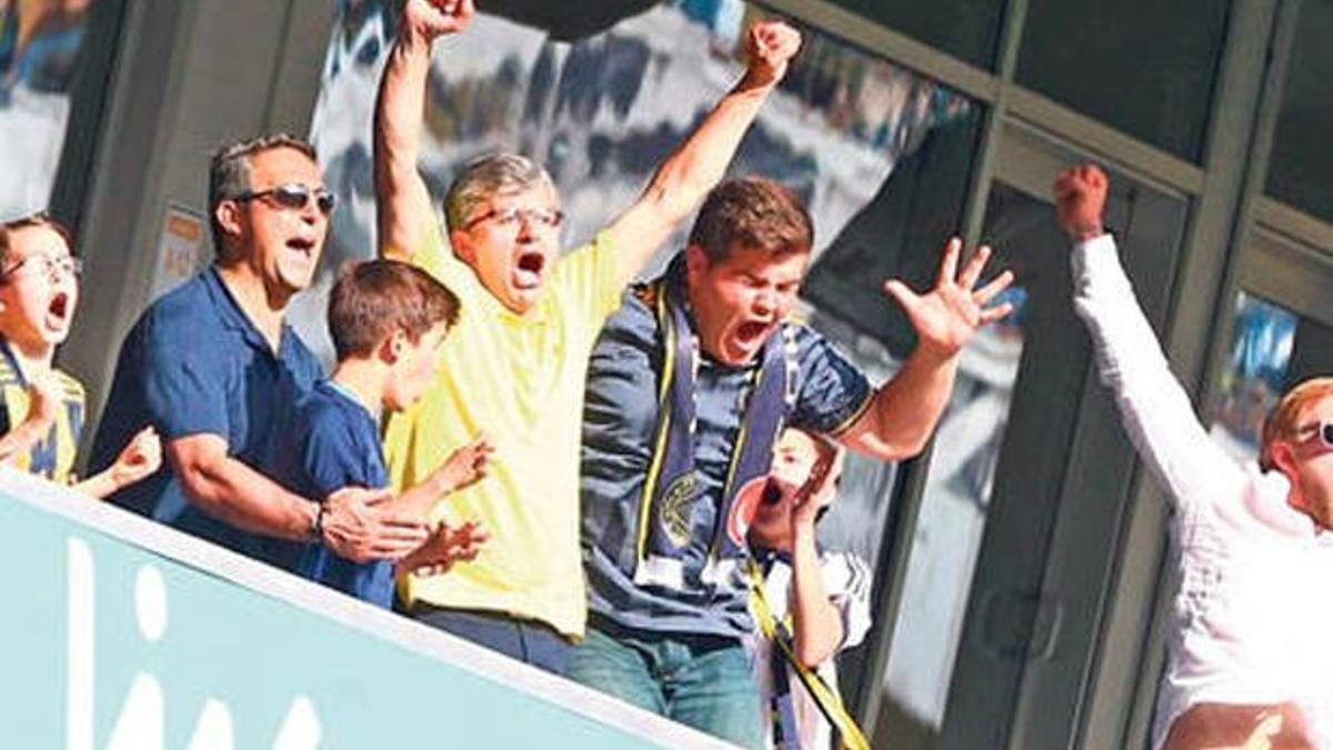 Ali Koç havalara uçtu!