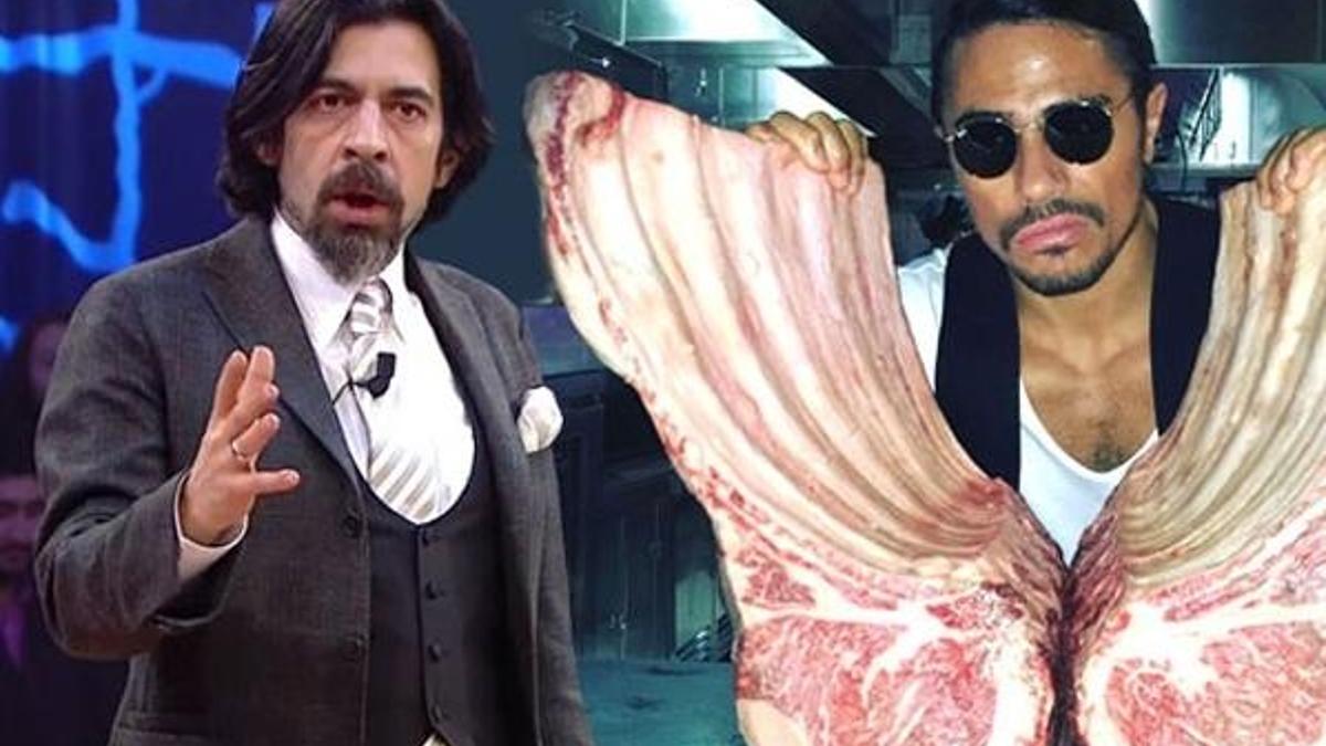 Nusret'ten Okan Bayülgen'e 'et'li gönderme!