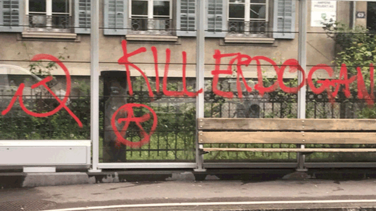 Türkiye'nin Zürih Başkonsolosluğuna skandal saldırı!