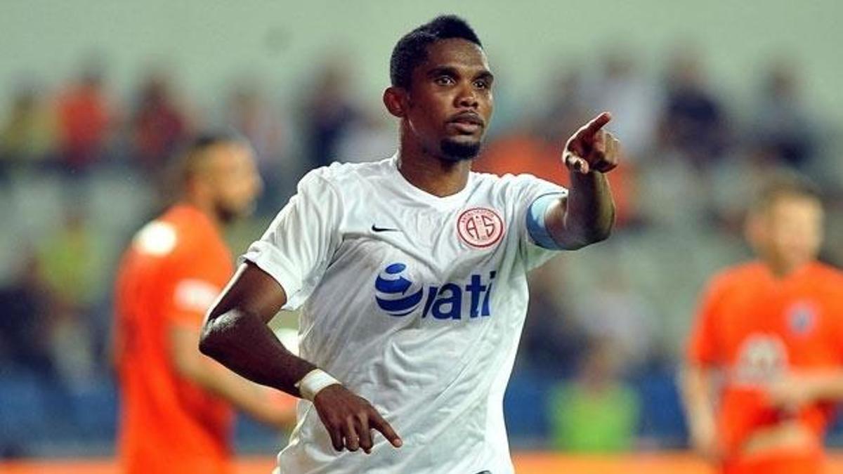 Eto'o 4 gol sonra Antalyaspor'un tarihine geçiyor