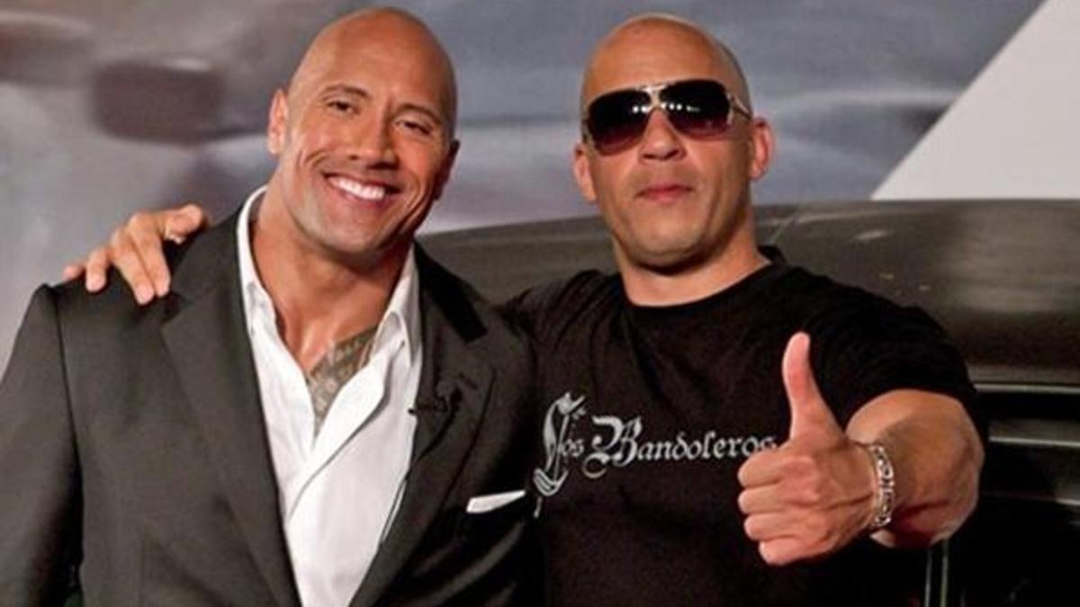 Vin Diesel’den ‘The Rock’a mesaj var!