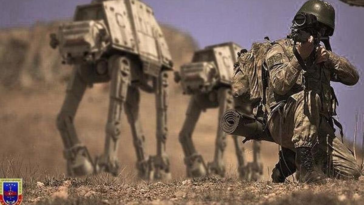 Jandarma Genel Komutanlığı'ndan dikkat çeken Star Wars paylaşımı