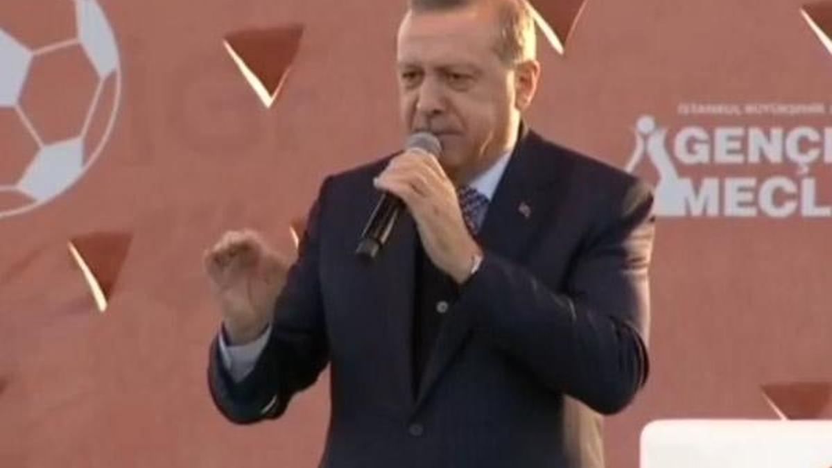 Cumhurbaşkanı Erdoğan İstanbul'da konuştu