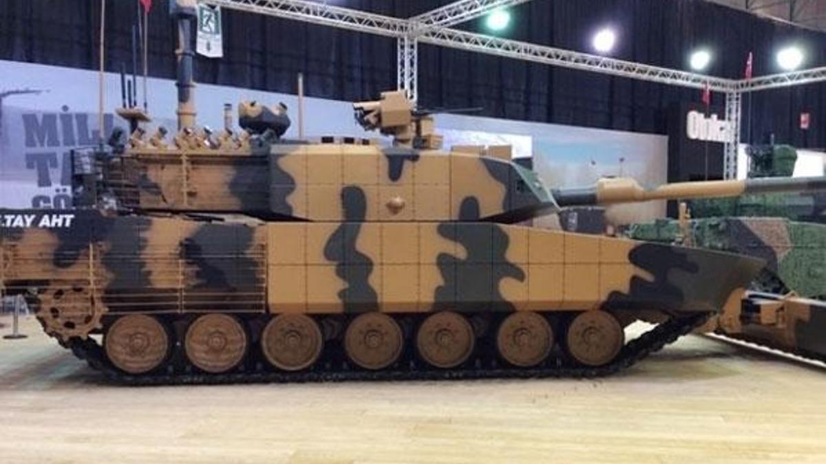 ALTAY tankı şehir savaşları için hazırlandı