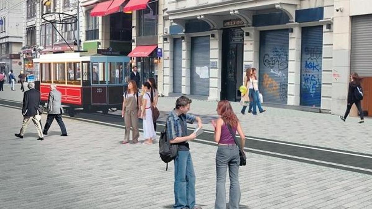 İstiklal Caddesi böyle olacak